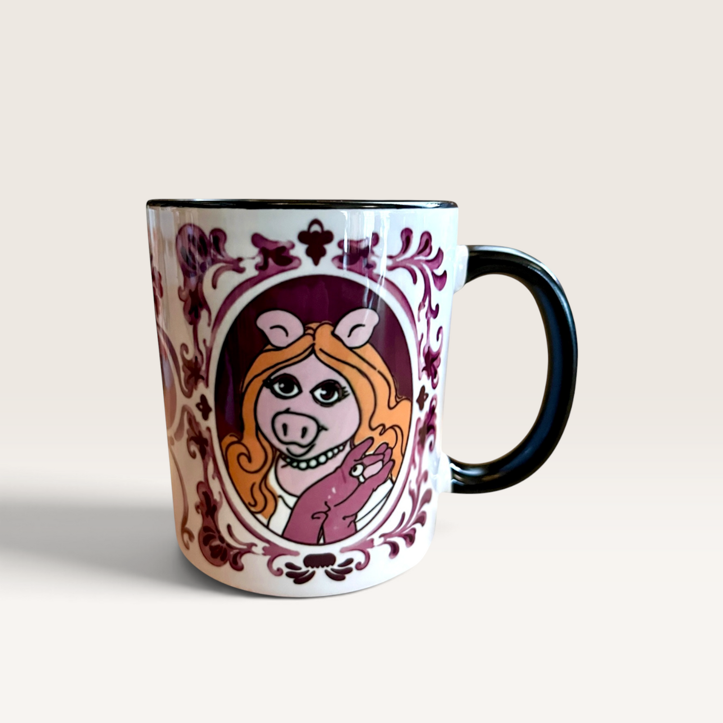 The Muppet Show Miss Piggy 11oz Coffee Mug. Retro Remake