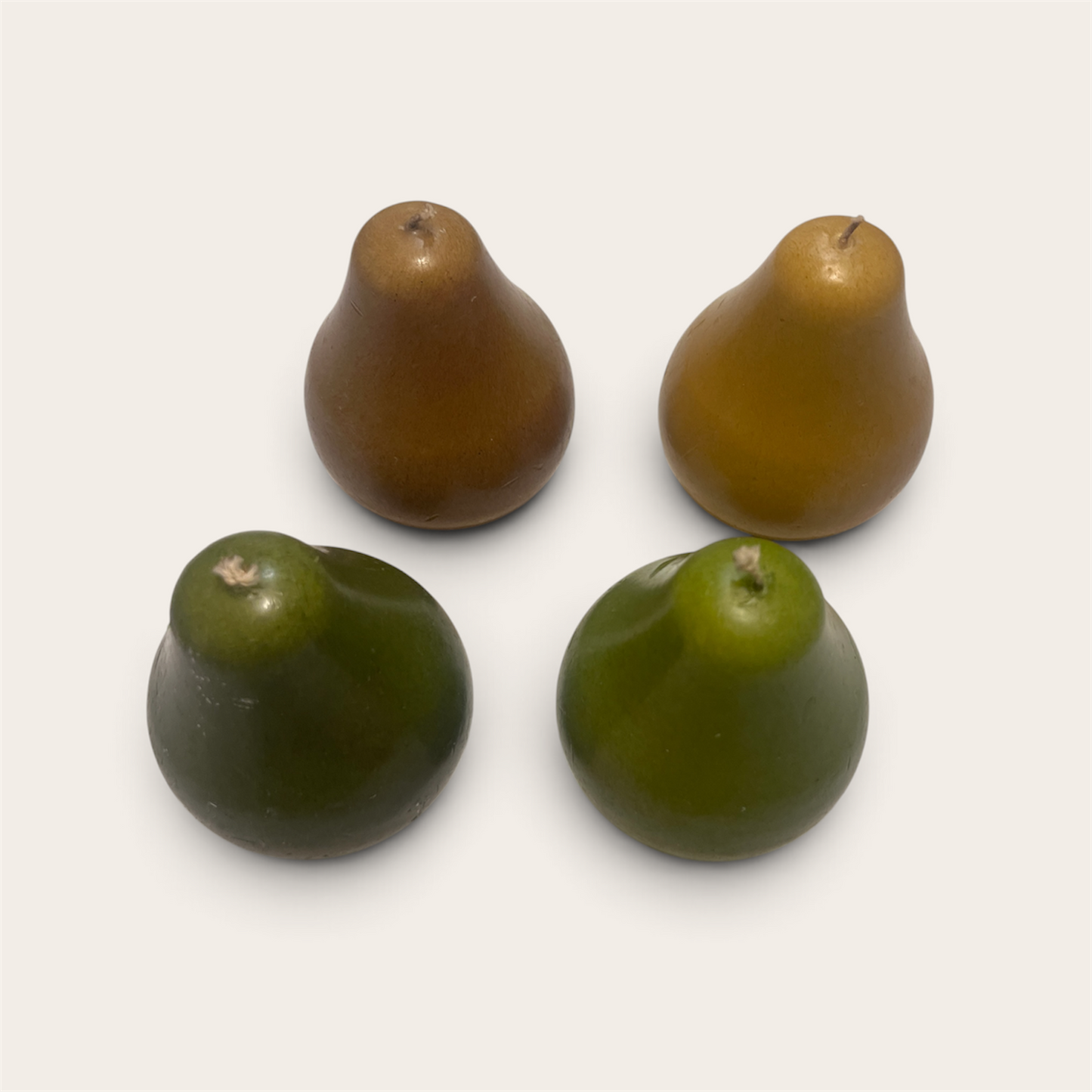 Vintage Pear Shaped Candles