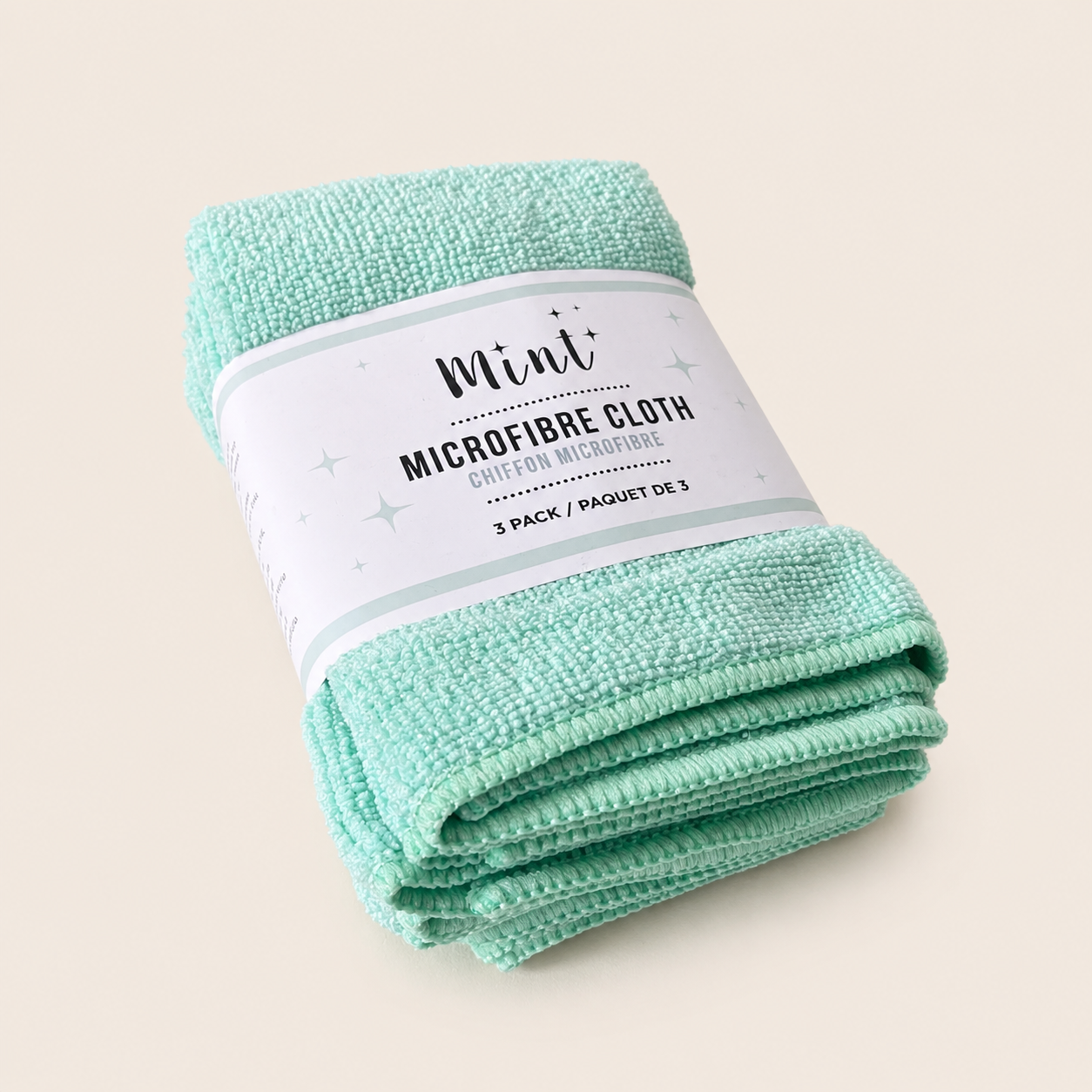 Mint Cleaning - Microfibre Cloth (3 Pack)