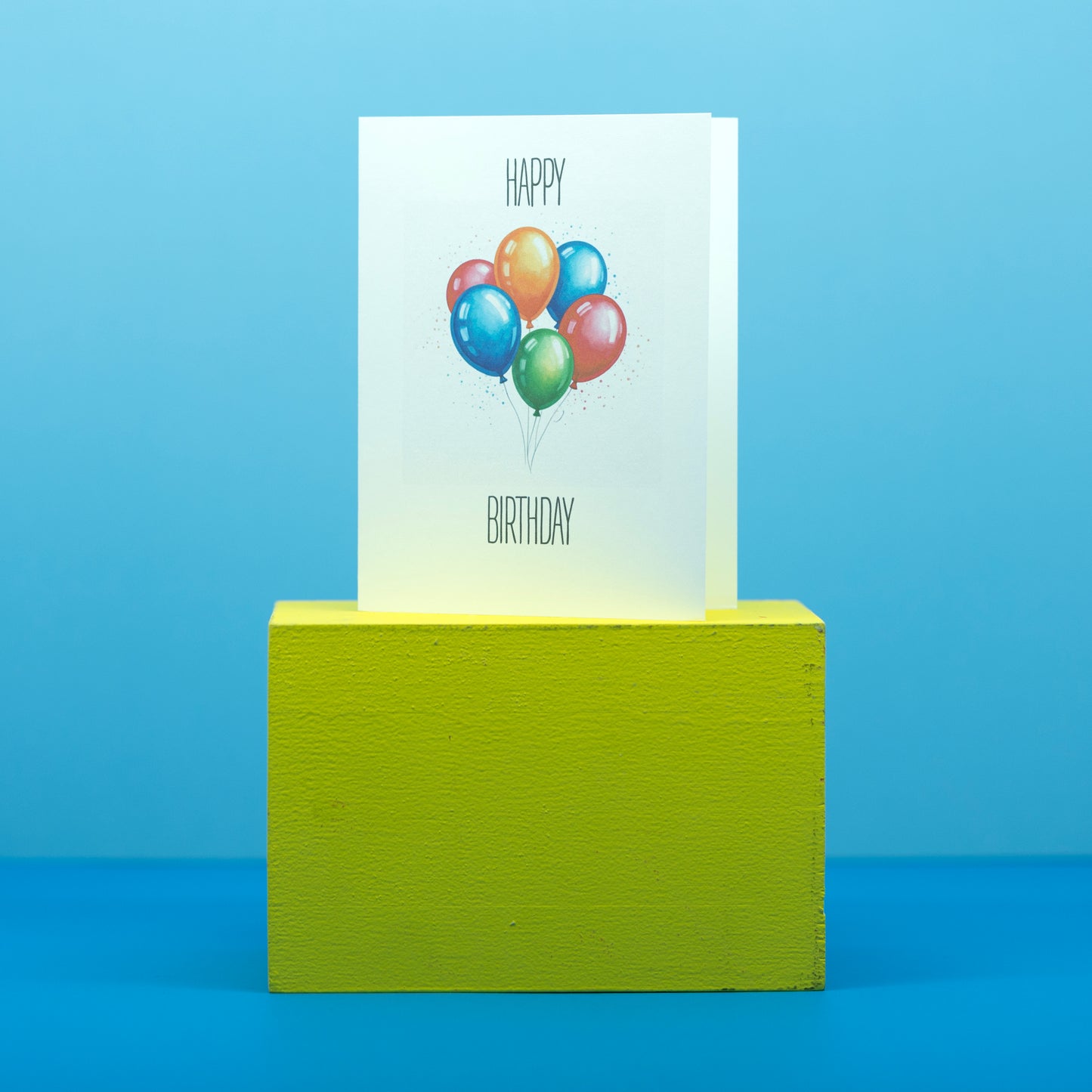Greeting Card - Happy Birthday