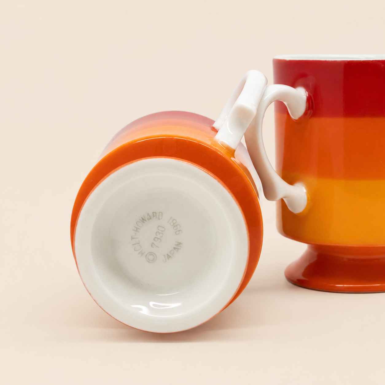 1966 Holt Howard Footed Mugs