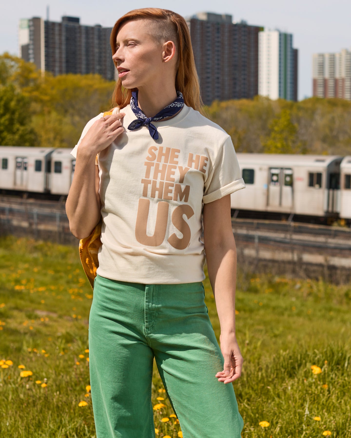 Pronouns 100% Organic Heavyweight Cotton Classic Fit Tee