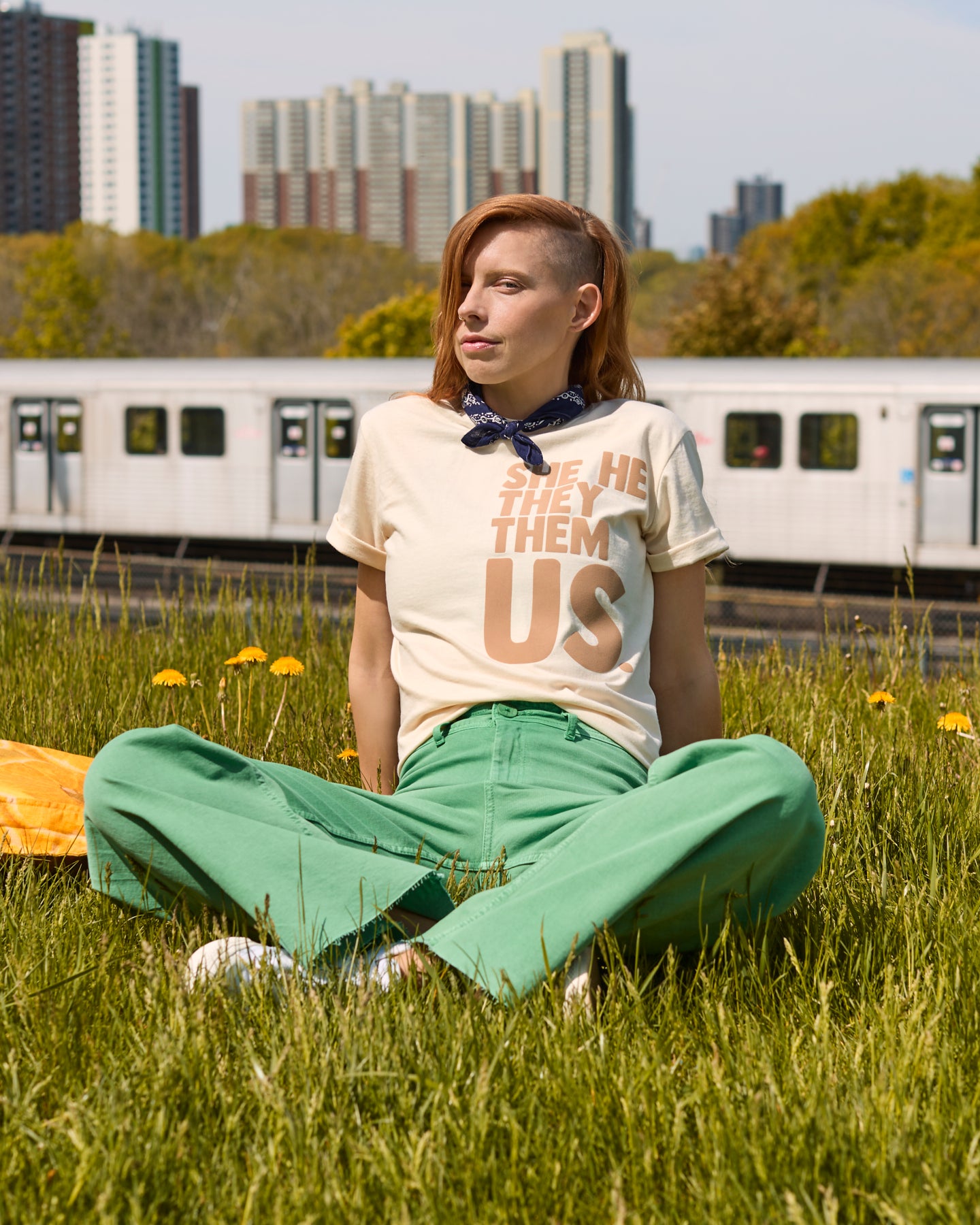 Pronouns 100% Organic Heavyweight Cotton Classic Fit Tee