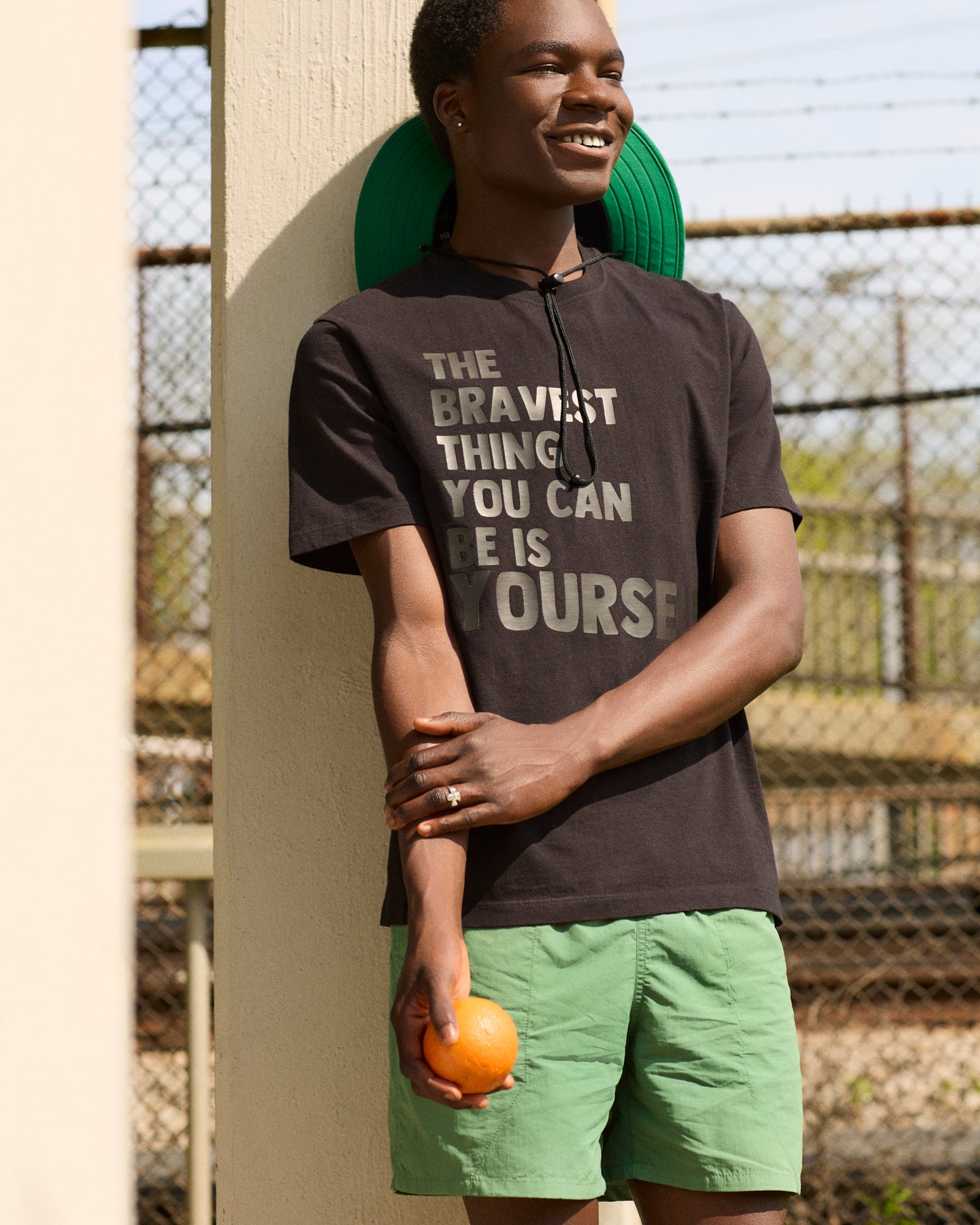 Be Yourself Heavy 100% Organic Classic Cotton Short Sleeve Tee