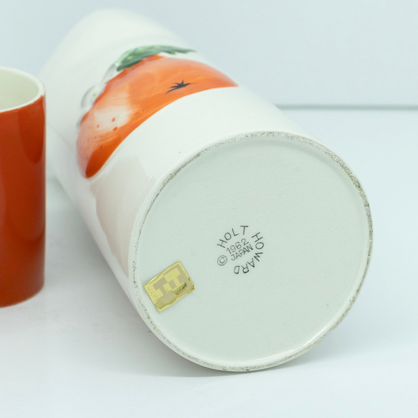 1962 - Holt Howard Orange Juice Jug with 2 Glasses