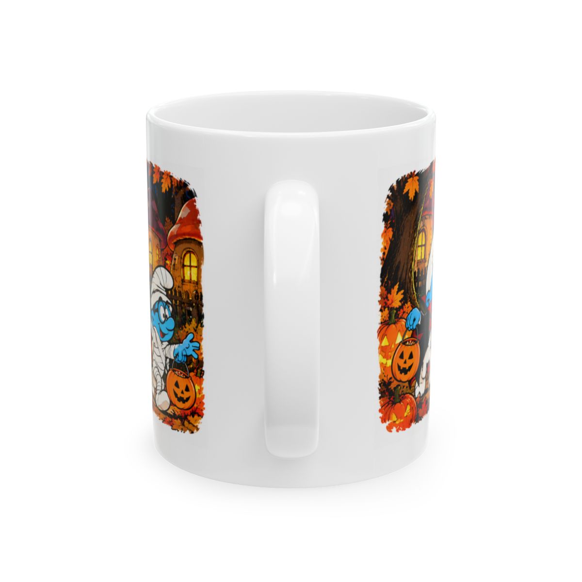 Halloween Smurfs 110z Coffee Mug
