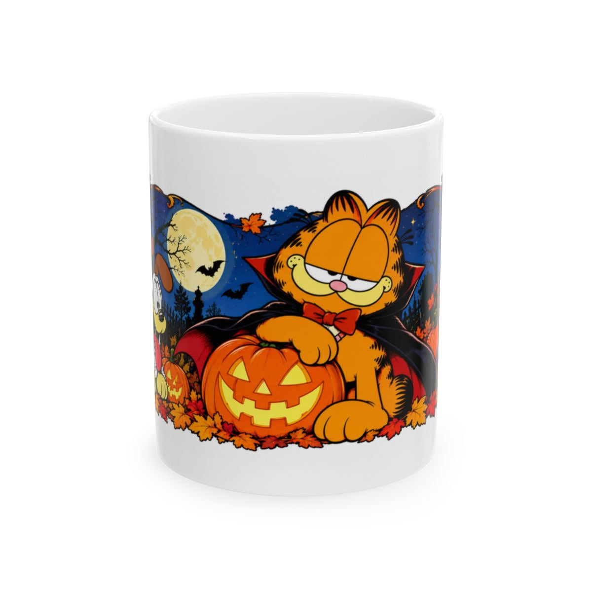 Garfield and Odie Halloween 11oz Mug