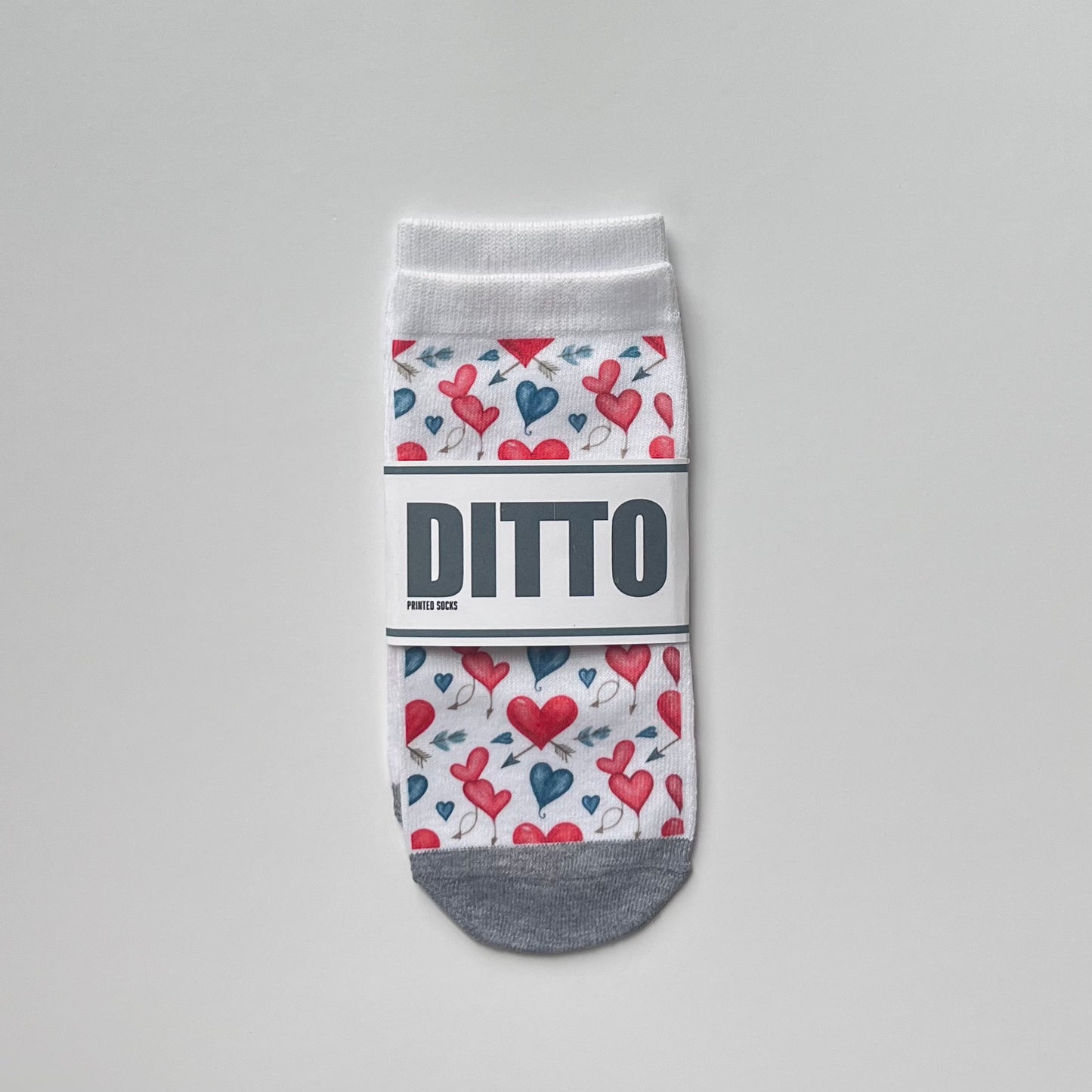 Heart Print Socks