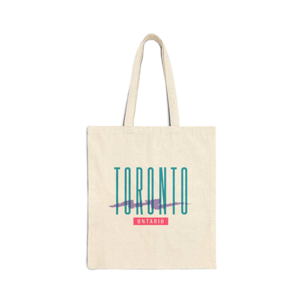 Toronto Retro Canvas Tote