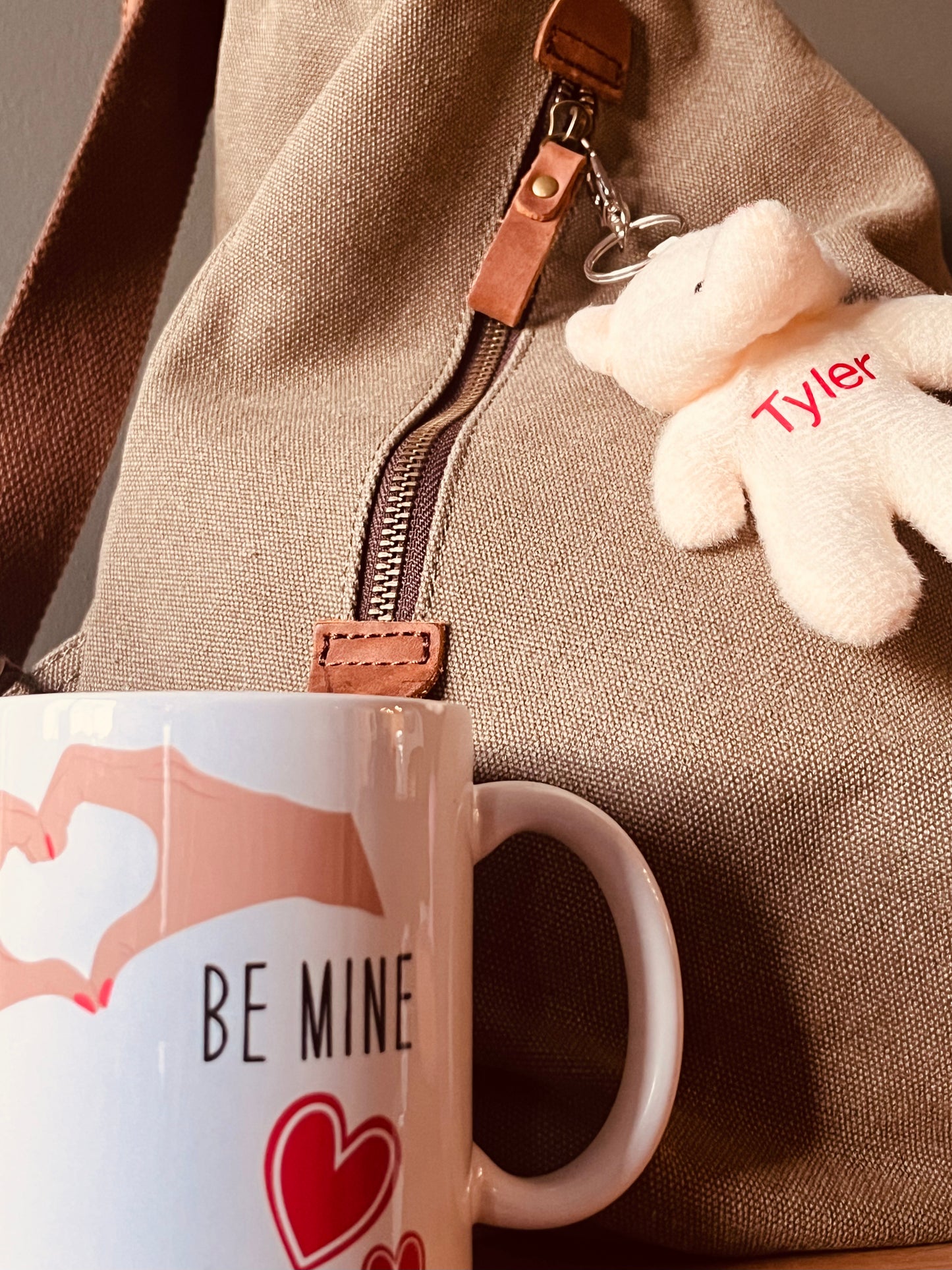 Create Your Own Mug and Teddy Bear Keychain