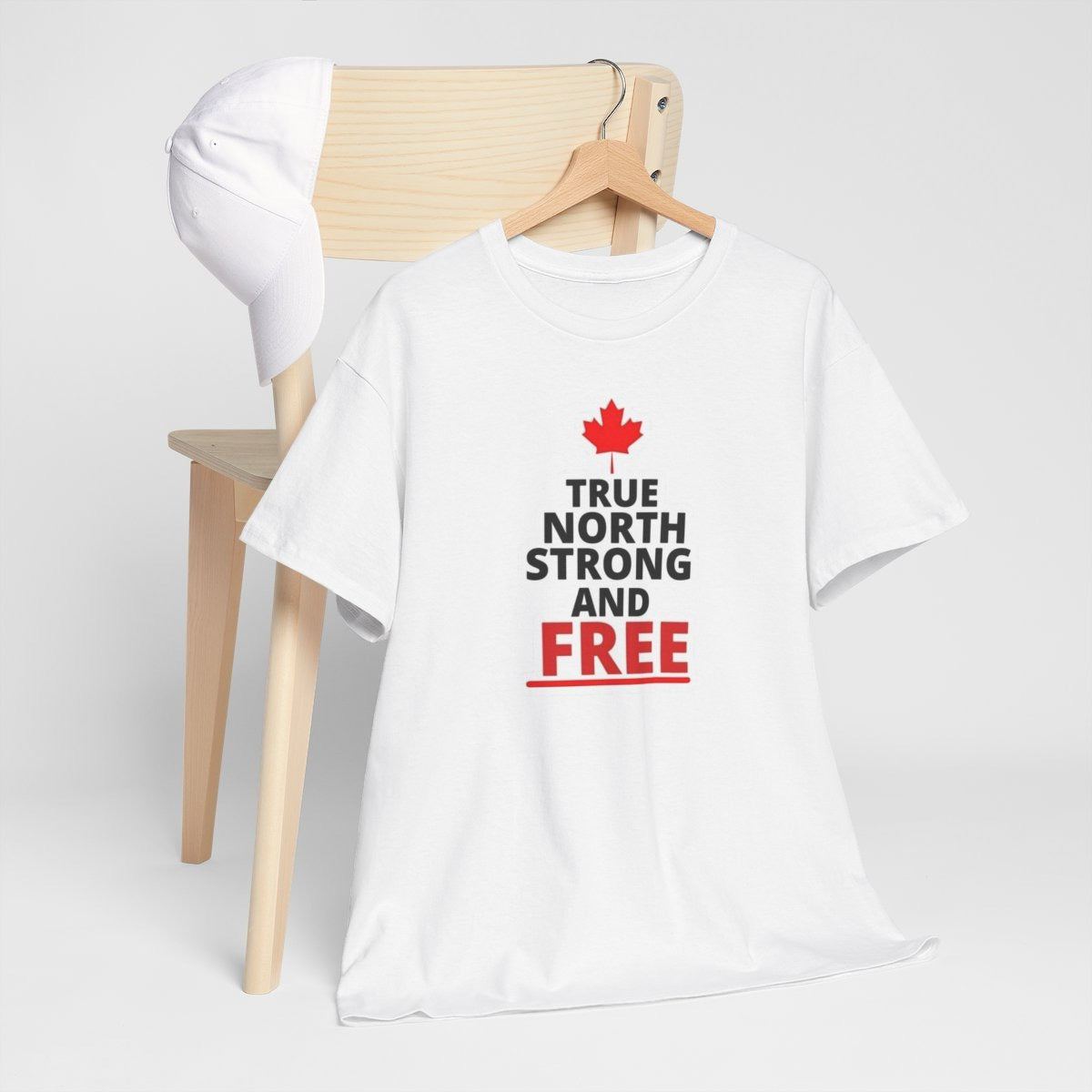 True North Strong And Free Tshirt