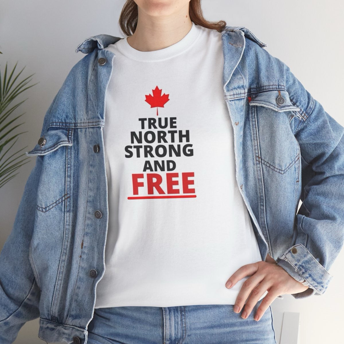 True North Strong And Free Tshirt