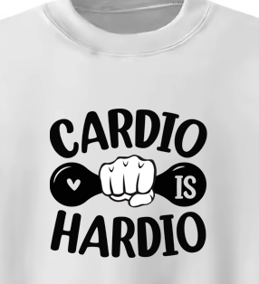 Cardio is Hardio Sweatshirt