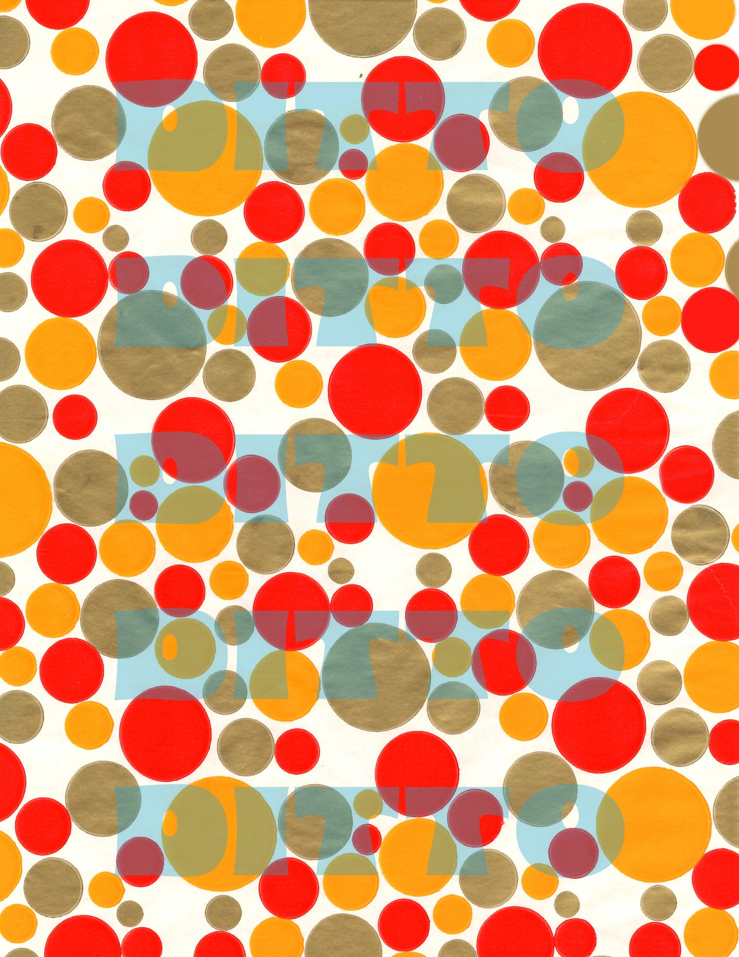 Vintage Reprint Wrapping Sheets