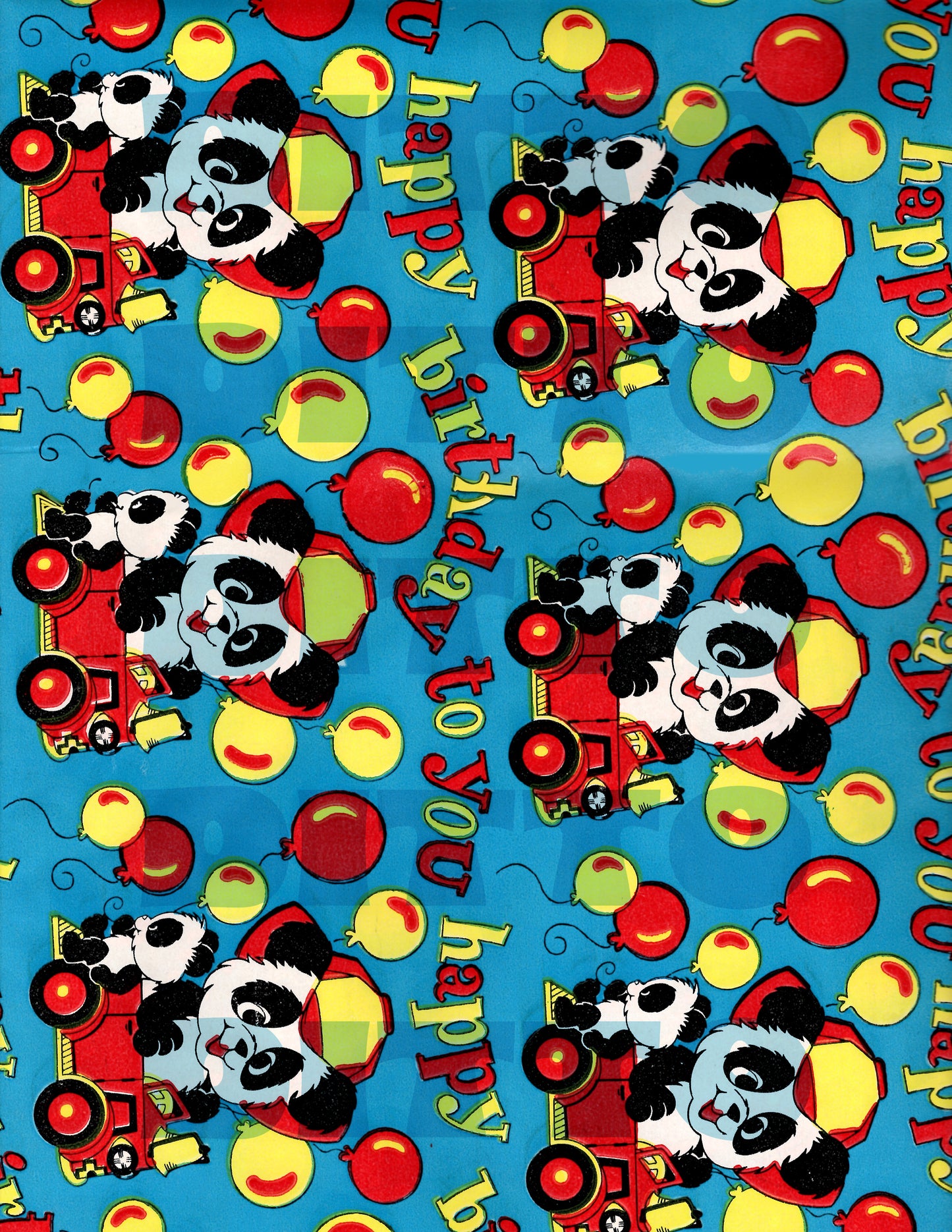 Vintage Reprint Wrapping Sheets