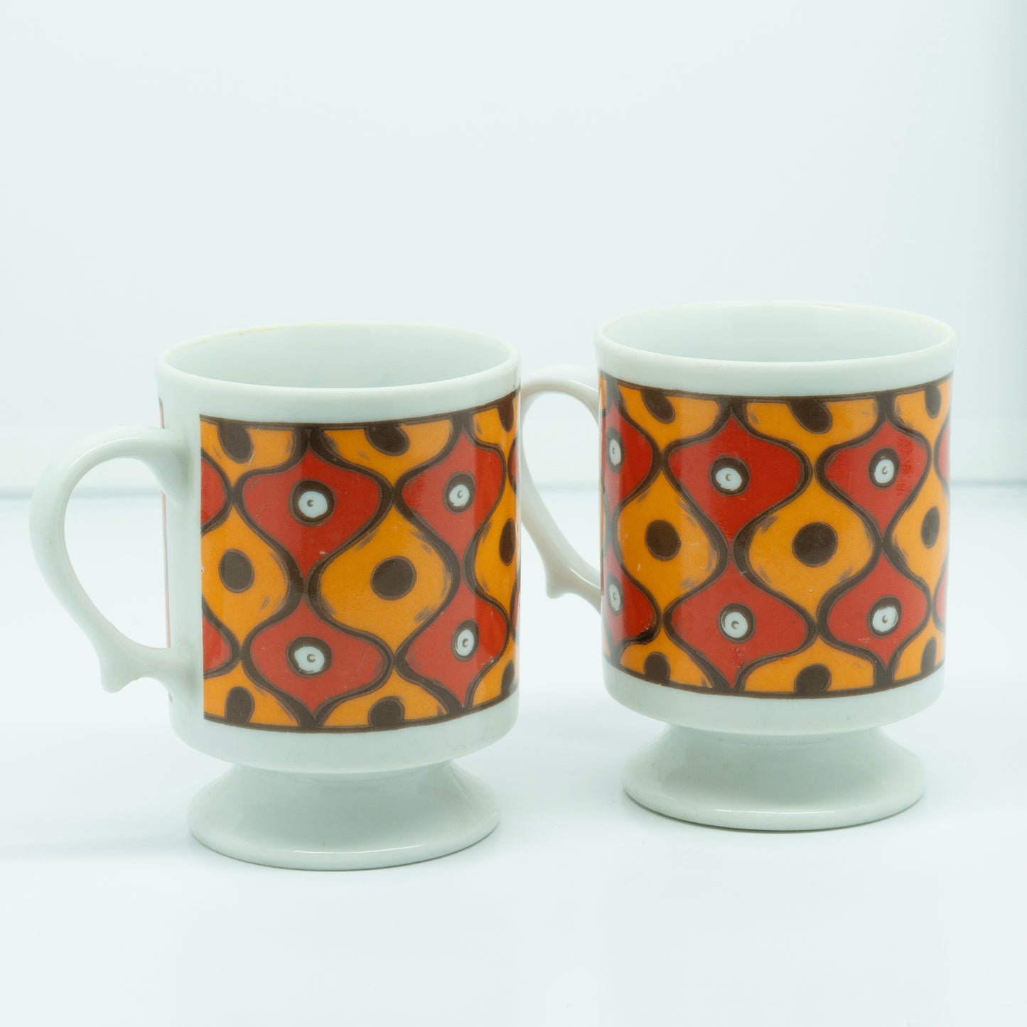 1966 Holt Howard Pedestal Mugs
