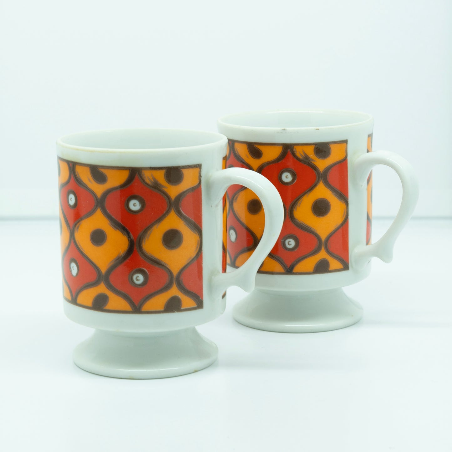 1966 Holt Howard Pedestal Mugs
