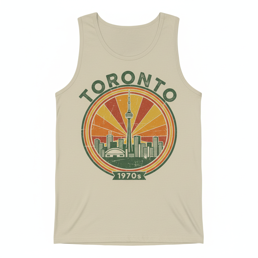 Vintage Toronto Muscle Tee - Unisex