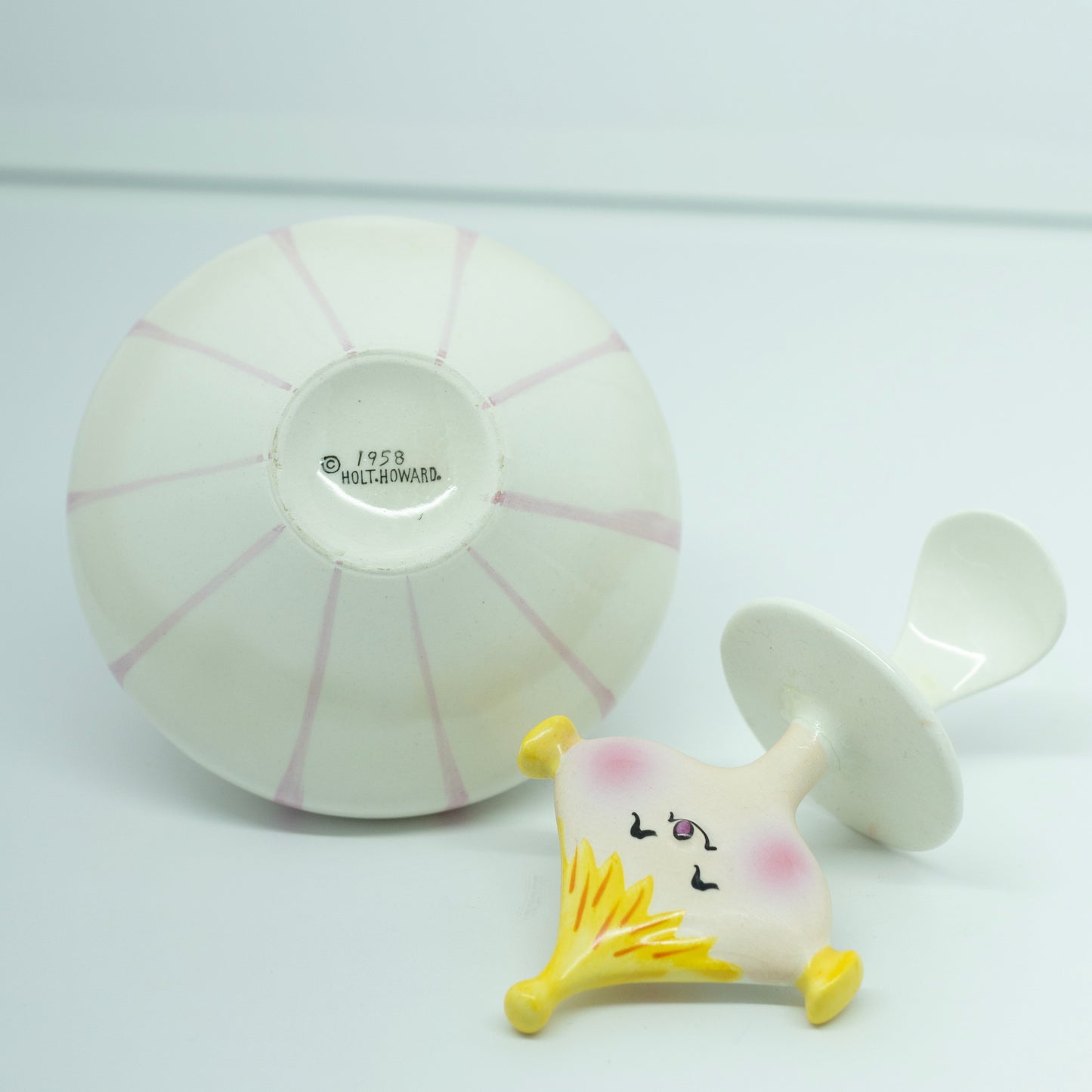 Vintage 1958 Holt Howard Jam 'n Jelly Condiment Jar