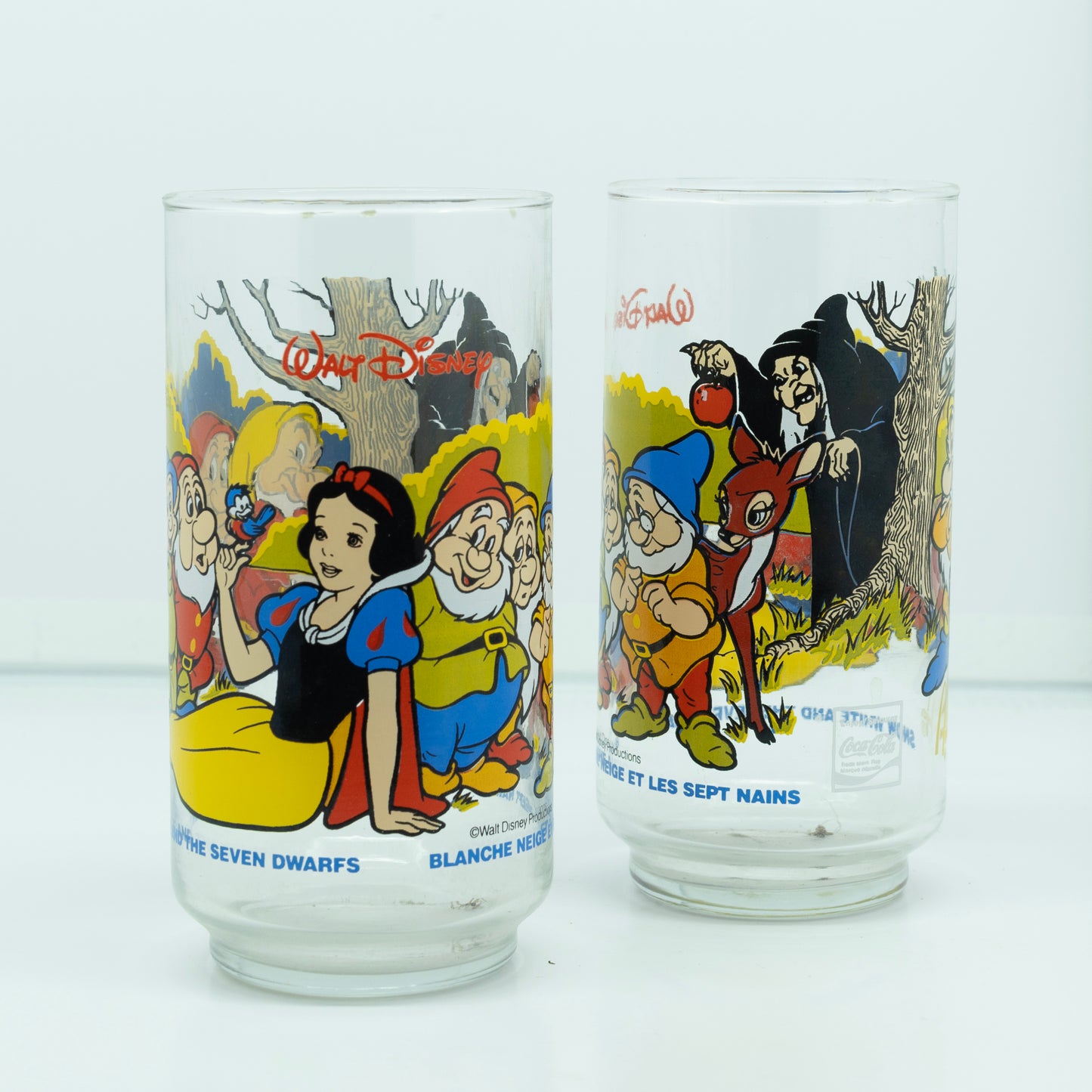 Vintage McDonald's Snow White Glassware