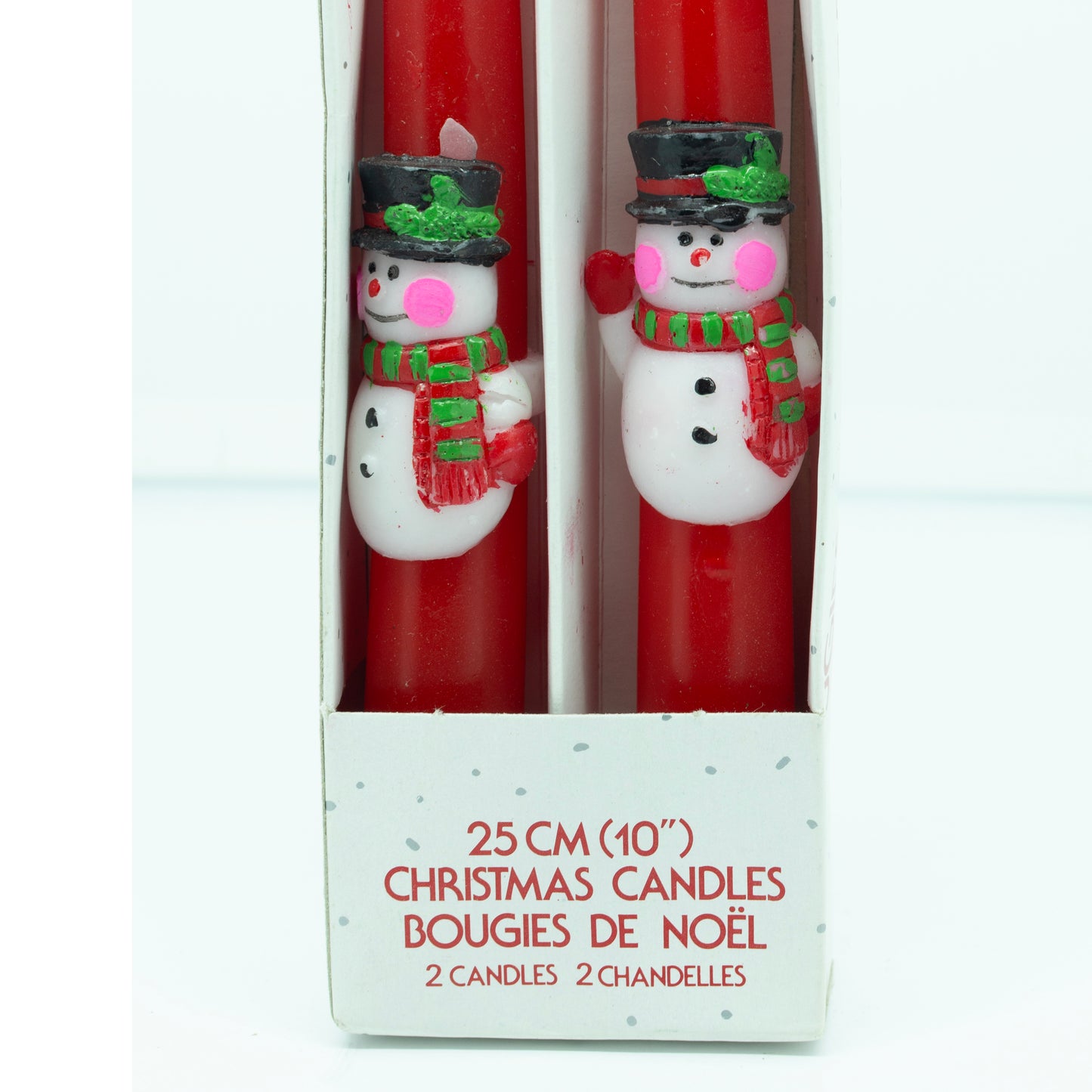 80's Waving Snowman Candle