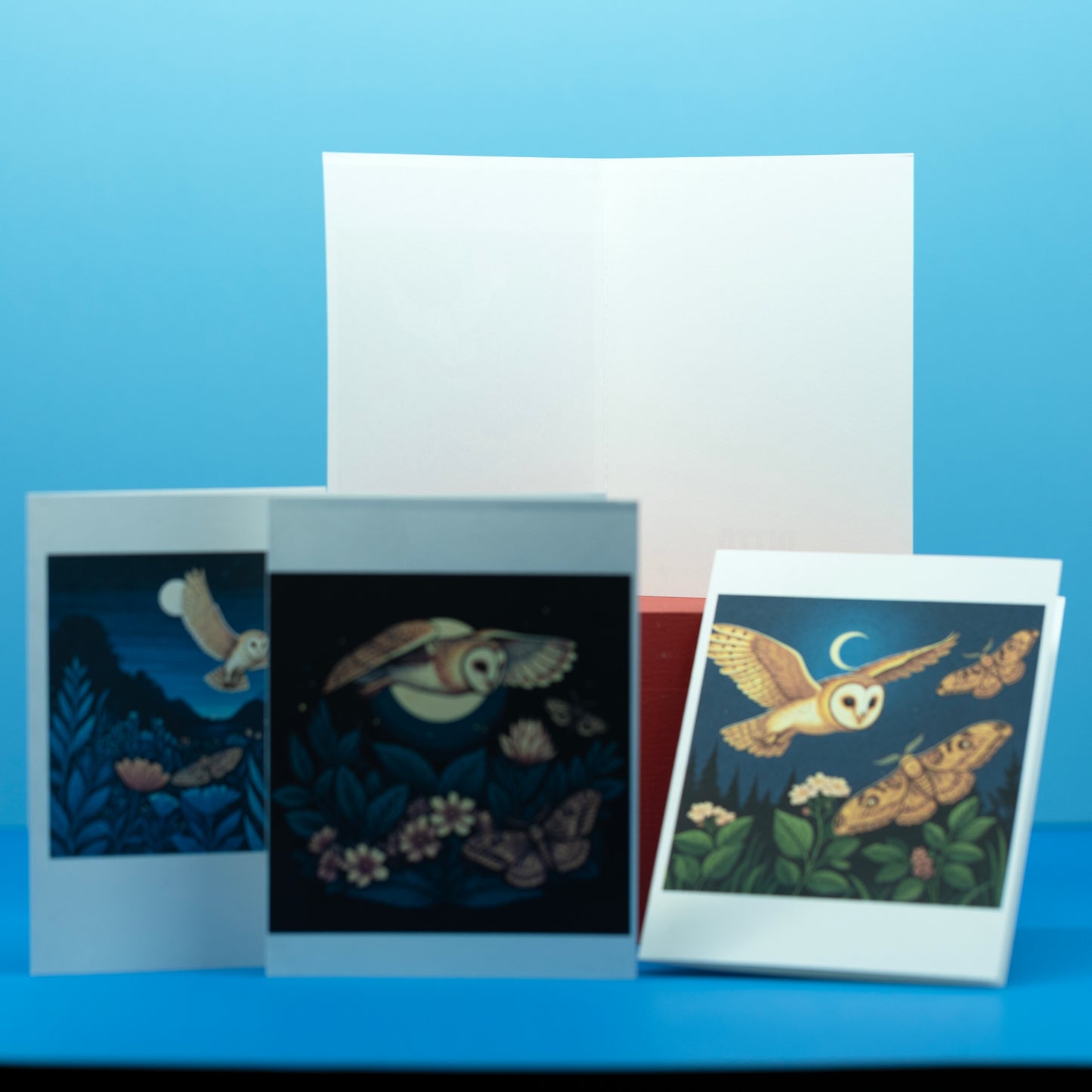 Greeting Card - Owls 3 pack