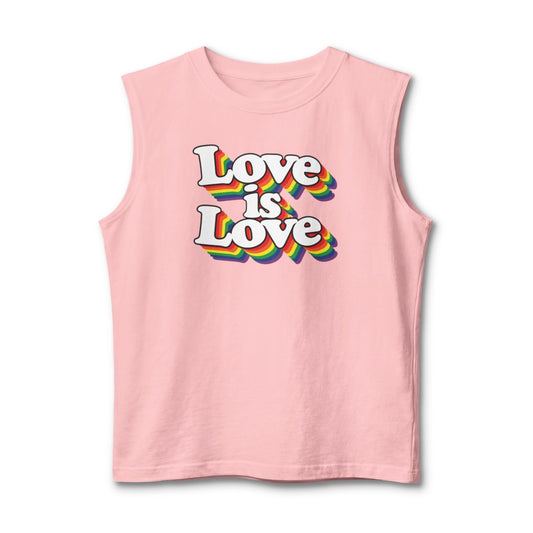 LOVE IS LOVE Muscle Tank
