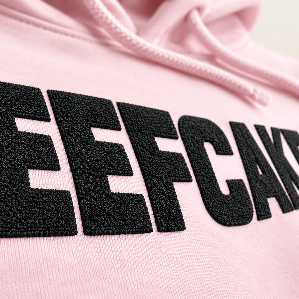 BEEFCAKE Pink Hoodie