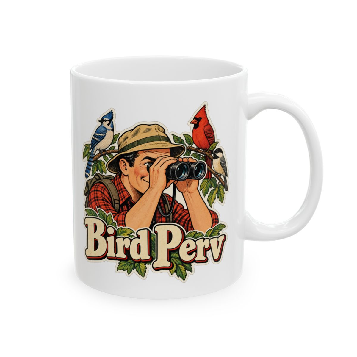 birdwatcher 11oz Mug - Bird Perv