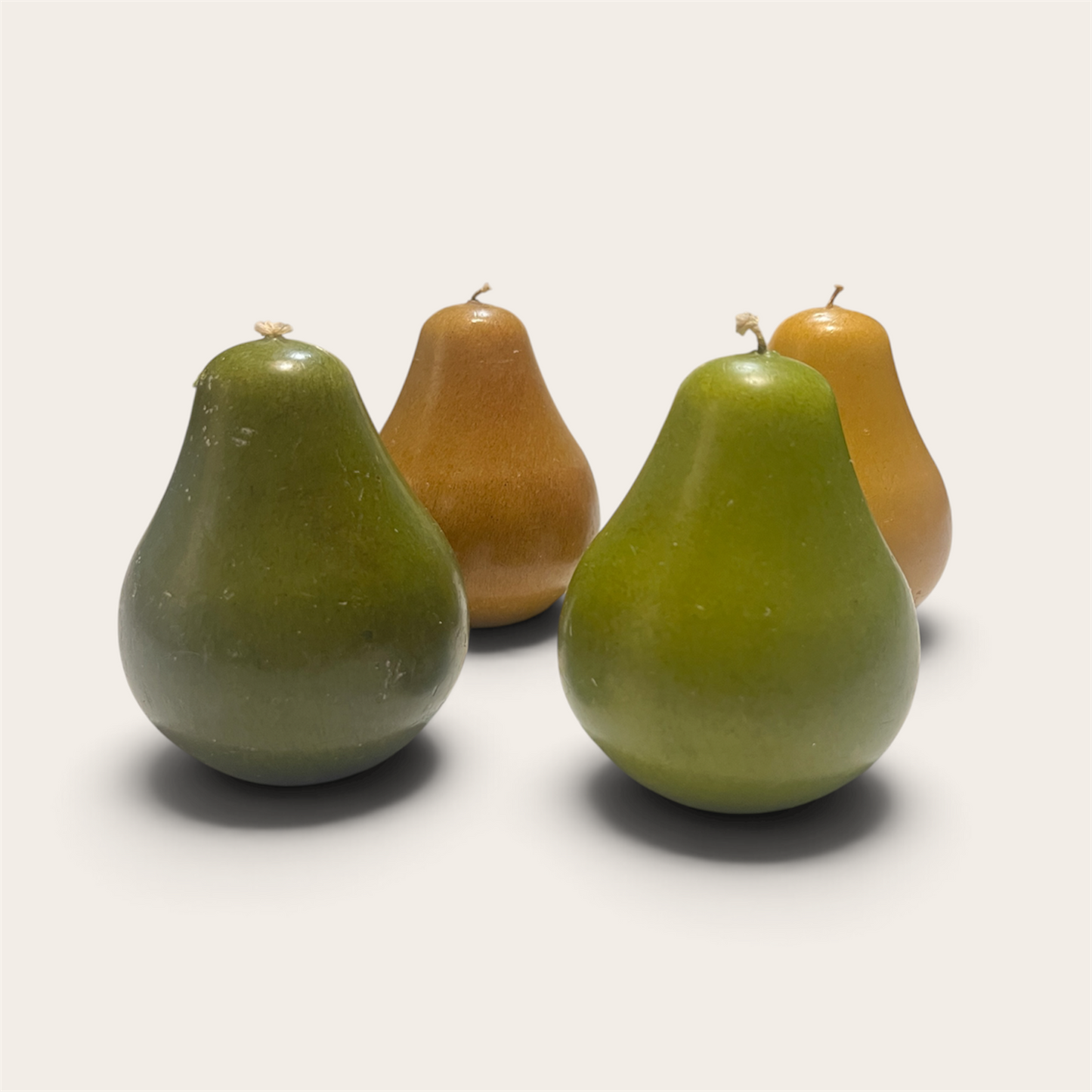Vintage Pear Shaped Candles