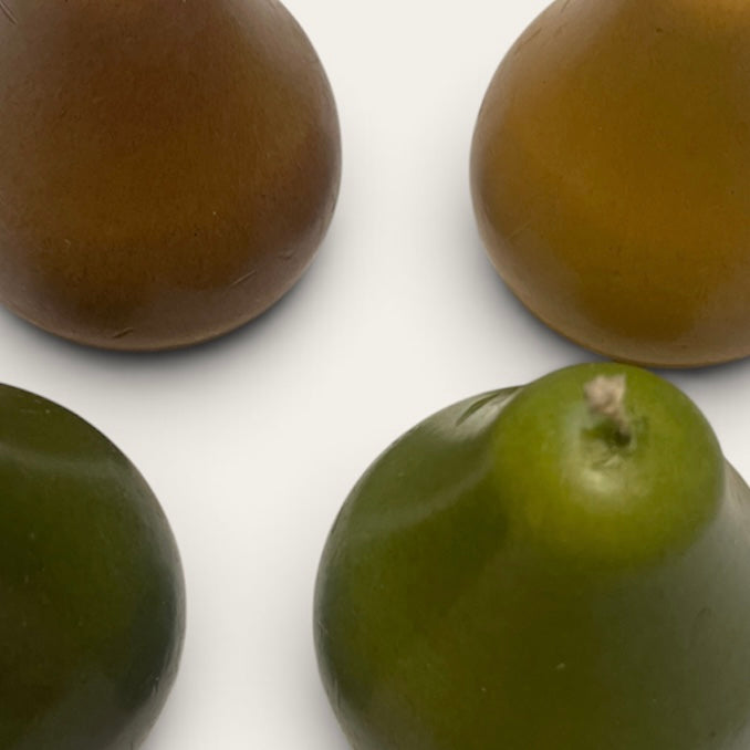 Vintage Pear Shaped Candles