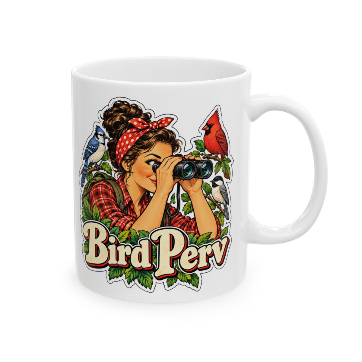 birdwatcher 11oz Mug - Bird Perv