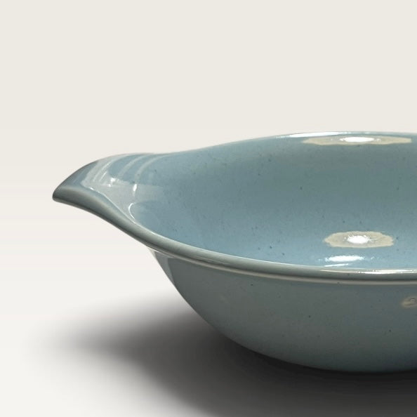 Vintage Russel Wright Iroquois Casual China Ice Blue Gumbo Bowl