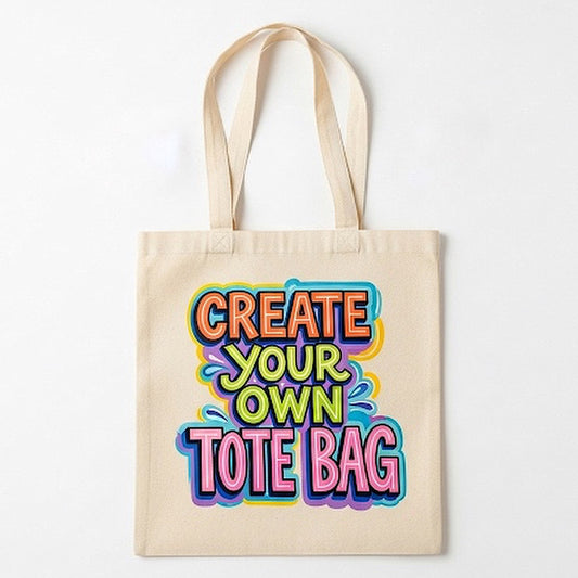 Create Your Own Canvas Tote Bag