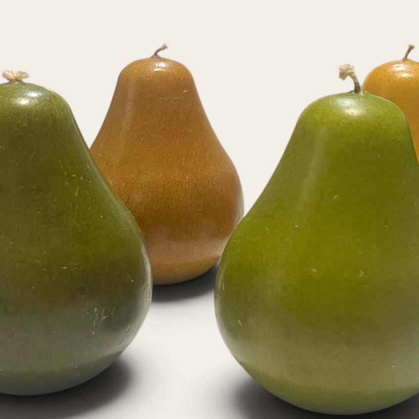 Vintage Pear Shaped Candles