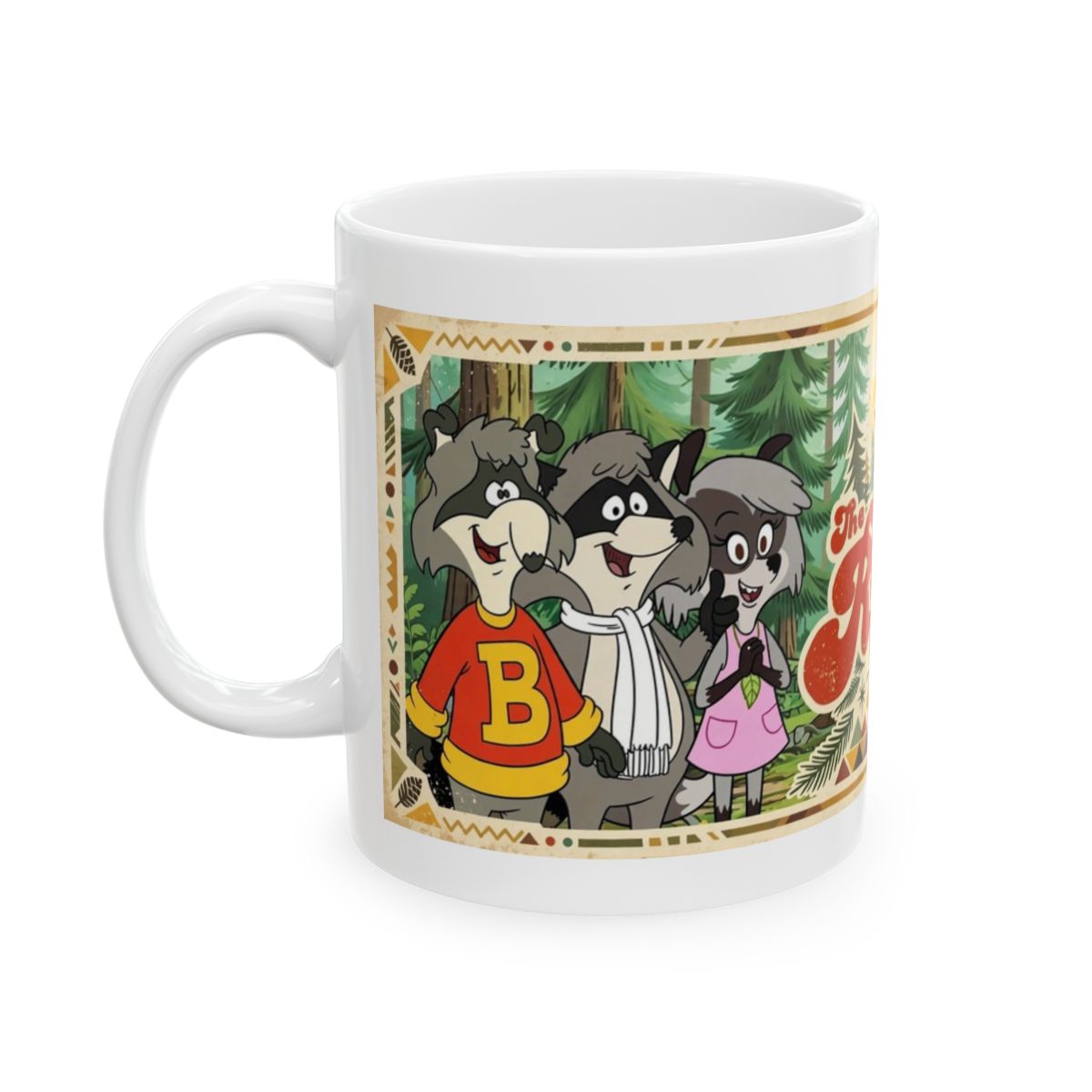 Racoons 11oz Retro Remake Mug