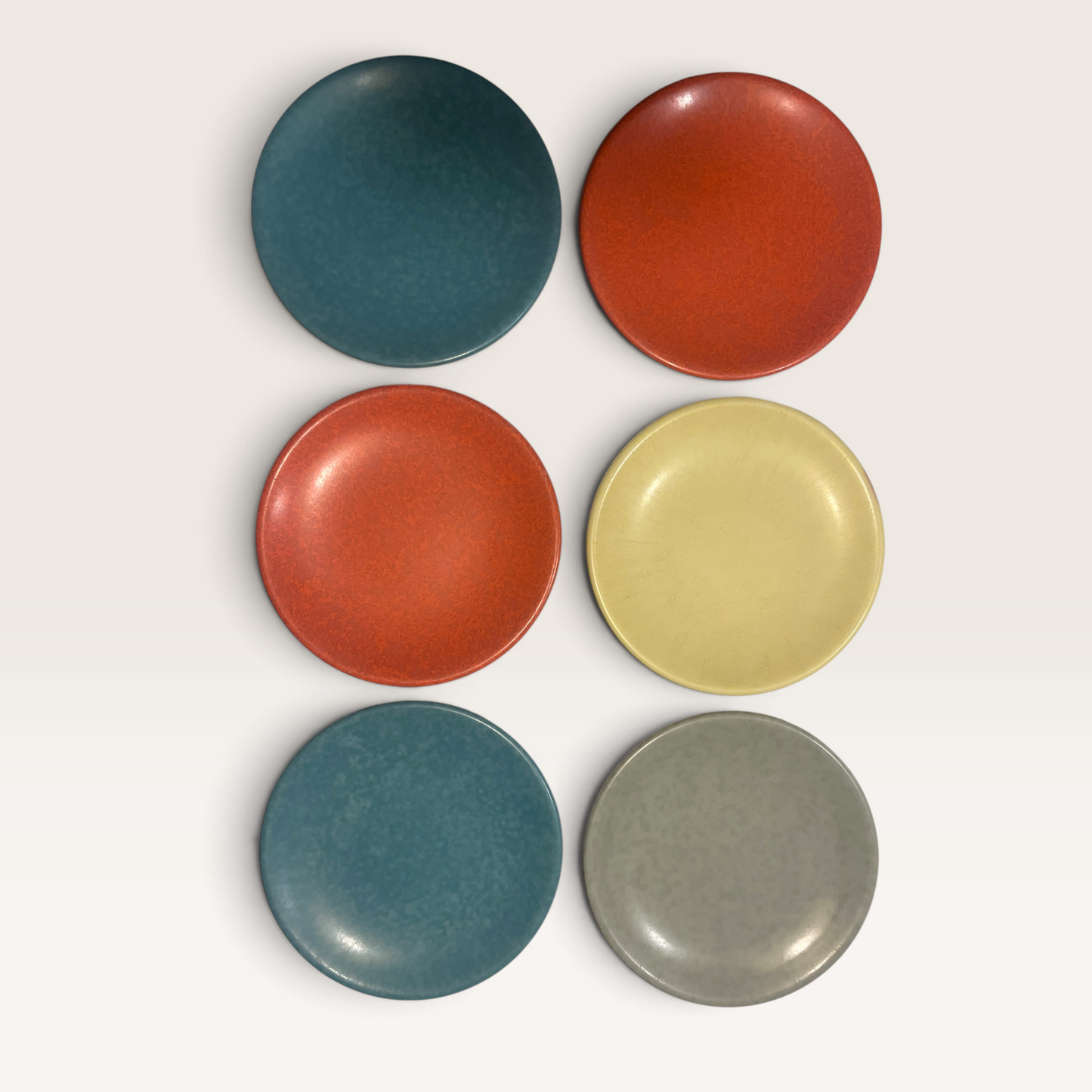 Vintage Russel Wright Residential Melmac Dessert Plates – Set of 6