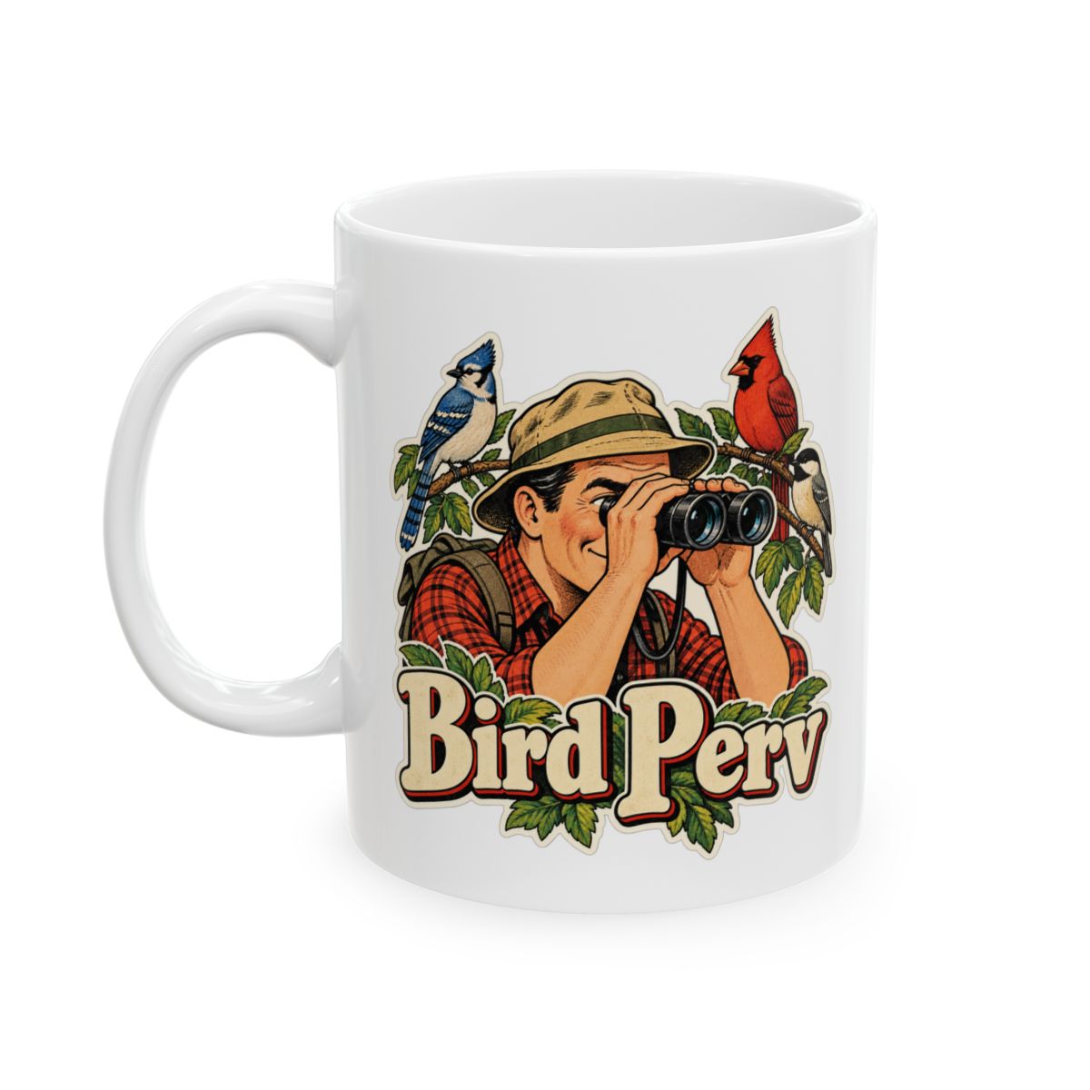 birdwatcher 11oz Mug - Bird Perv