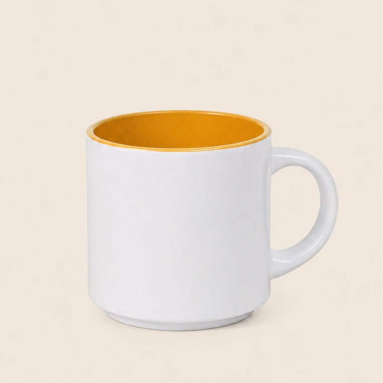 10oz Customizable Colored Cappacino/Latte Mug