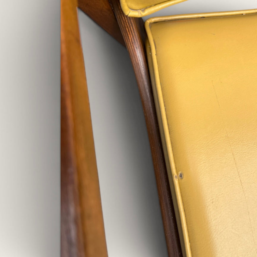 Vintage Mid-Century Modern Kaufman Furniture Lounge Chair – Harvest Gold