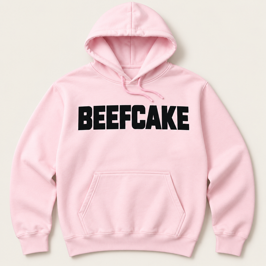BEEFCAKE Pink Hoodie