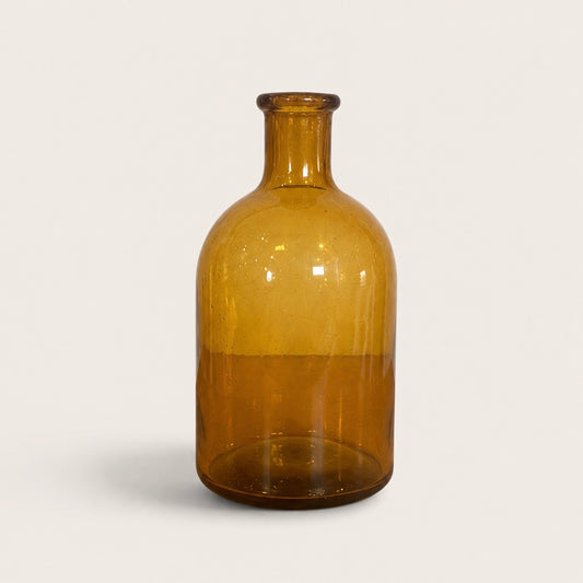 Amber Glass Vase