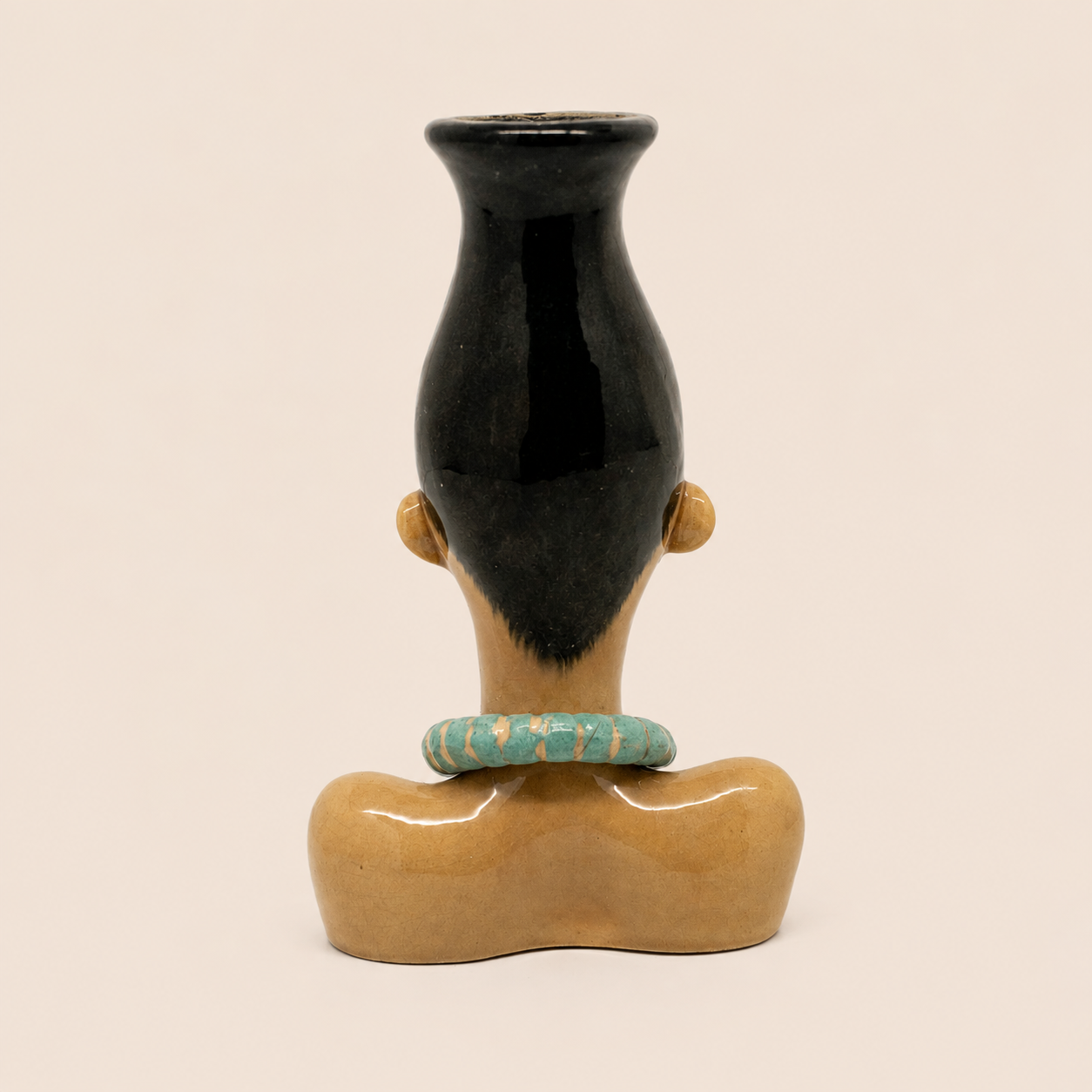 Dorothy Kindell Tribal Girl Head Vase