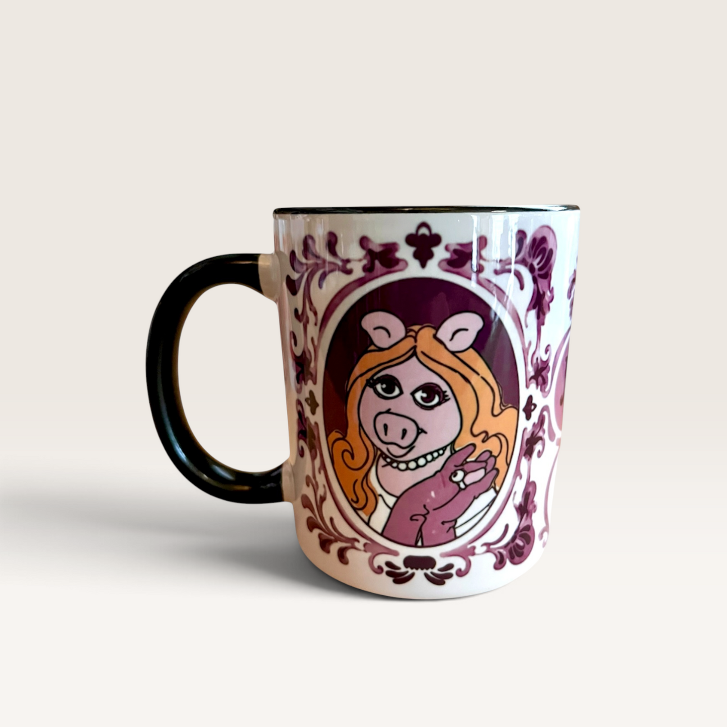 The Muppet Show Miss Piggy 11oz Coffee Mug. Retro Remake