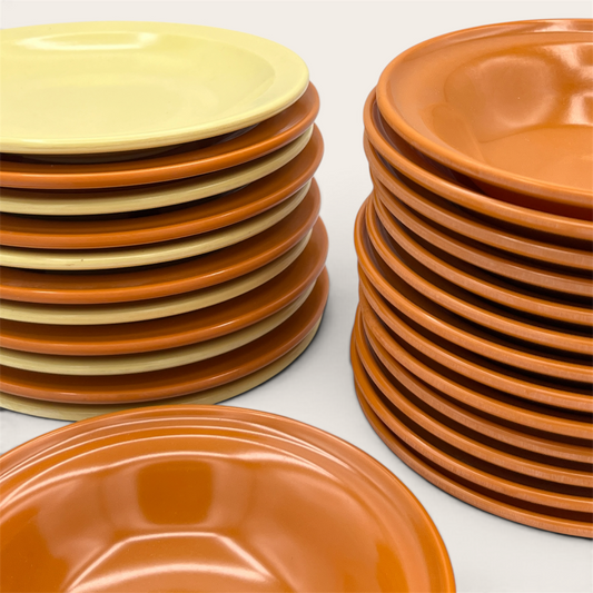 Marplex Vanguard Melamine Dessert Bowls and Plates - Made in Canada