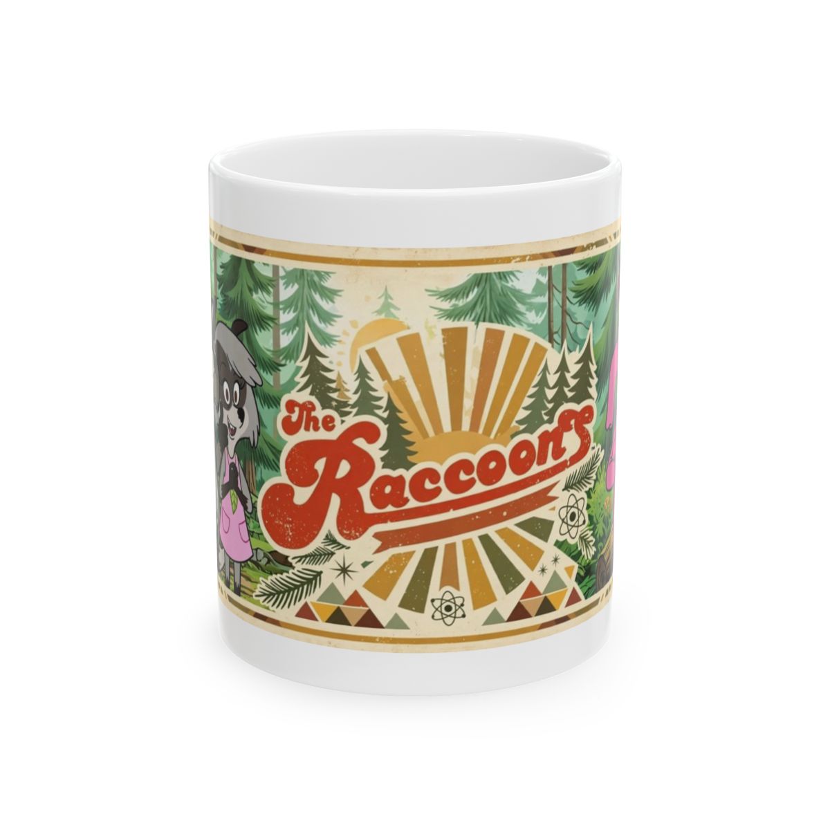 Racoons 11oz Retro Remake Mug