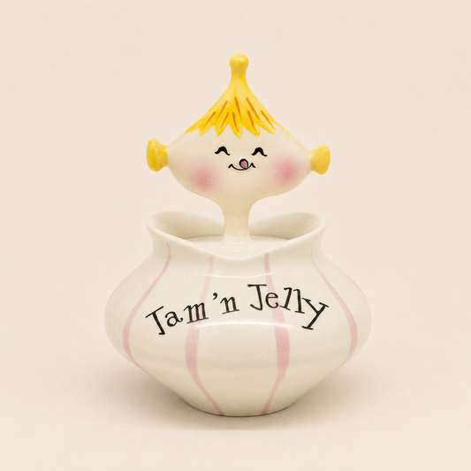 Vintage 1958 Holt Howard Jam 'n Jelly Condiment Jar