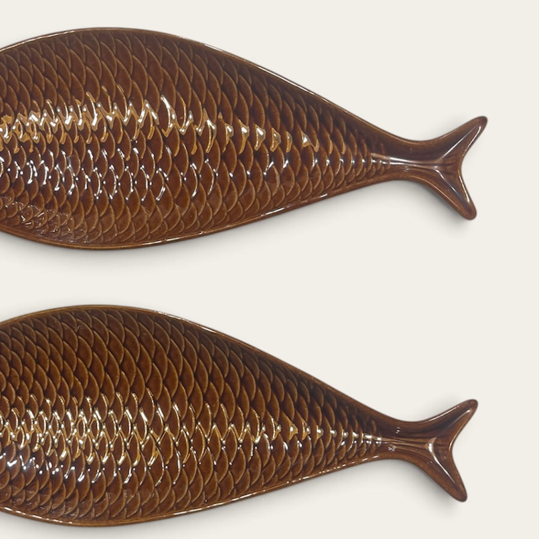 Stig Lindbergh for Gustavsberg “Fladen” Fish Dish - 1958