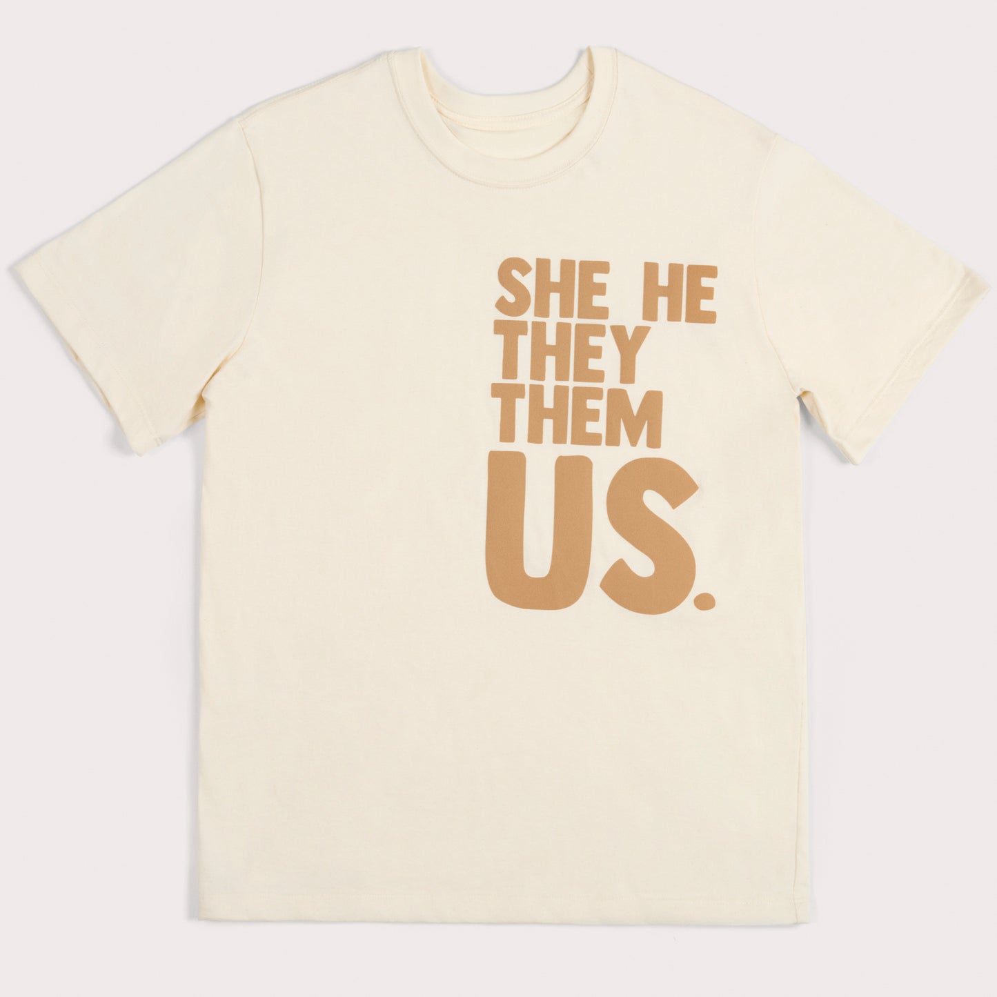 Pronouns 100% Organic Heavyweight Cotton Classic Fit Tee