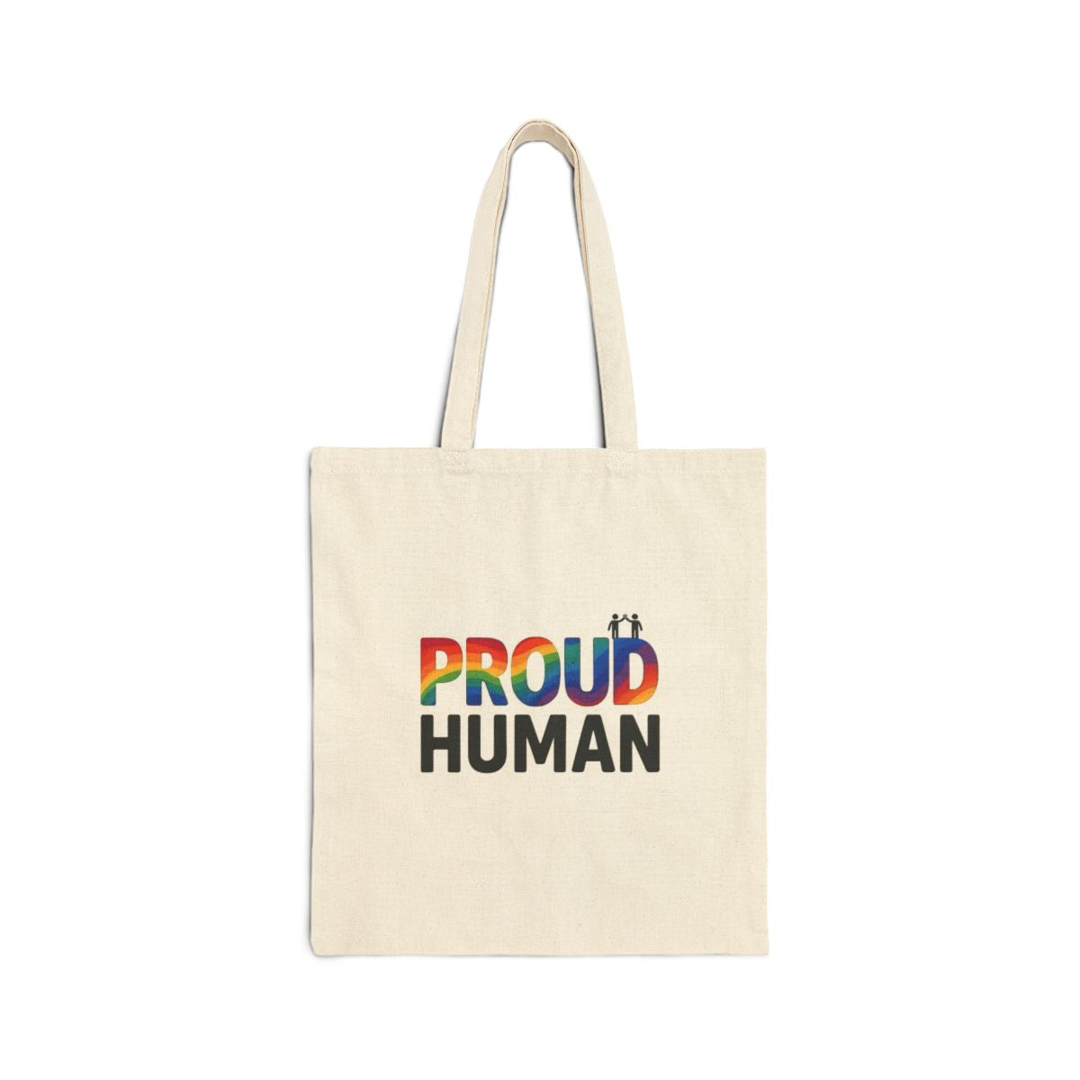 Proud Human Canvas Tote